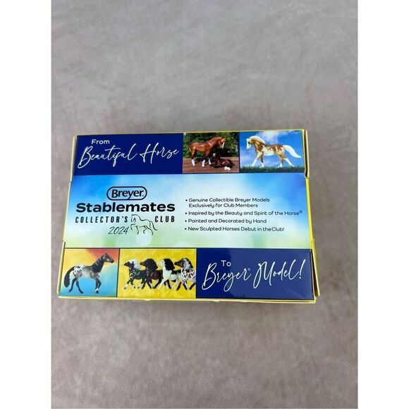 Breyer Horse 2024 Stablemate Collectors Club Wallowa Citation G1 Mold Matte NIB - Picture 5 of 5